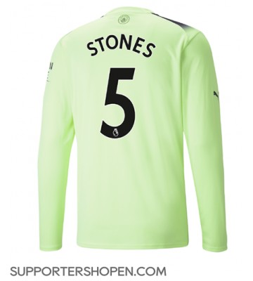 Manchester City John Stones #5 Tredje Matchtröja 2022-23 Långärmad
